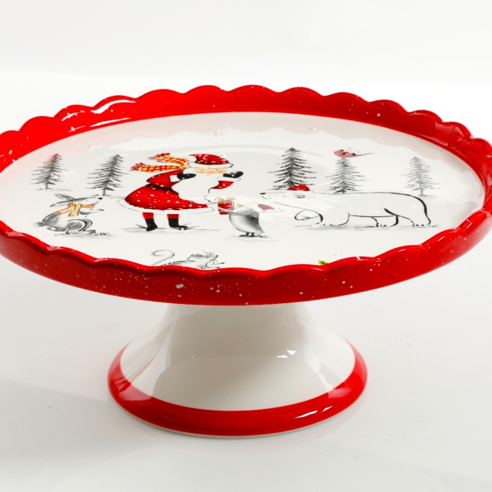 GH WOMDERFUL EVE 12" CAKE STAND